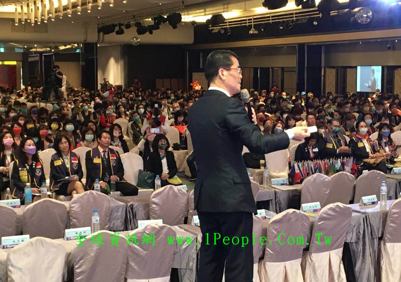 舒國文老師演講現場